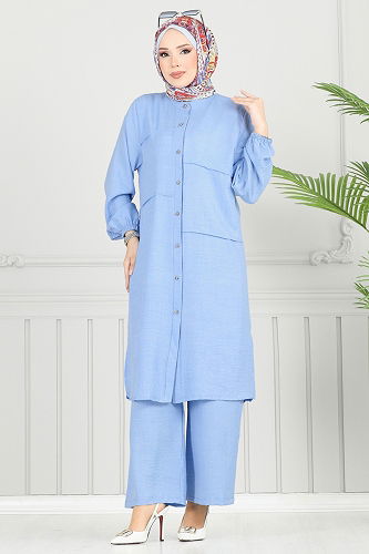 moda selvim Combined 3114HBS856 Baby Blue - Thumbnail