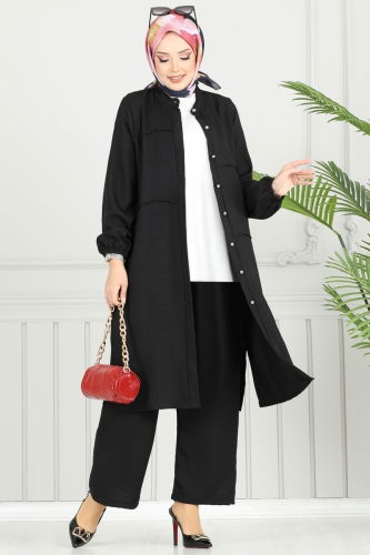 moda selvim Combined 3114HBS856 Black - Thumbnail