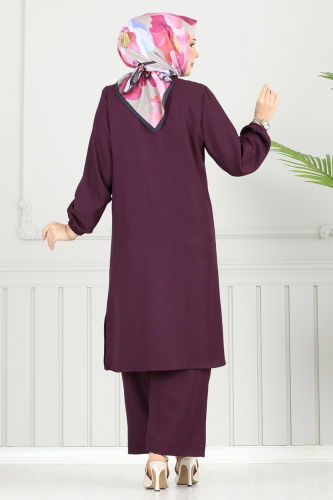 moda selvim Combined 3114HBS856 Damson - Thumbnail