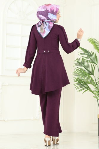 moda selvim Combined 3118HBS856 Damson - Thumbnail