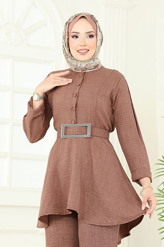 moda selvim Combined 3118HBS856 Tan - Thumbnail