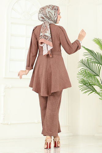 moda selvim Combined 3118HBS856 Tan - Thumbnail