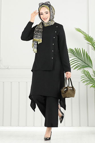 moda selvim Combined 3119HBS932-M Black - Thumbnail