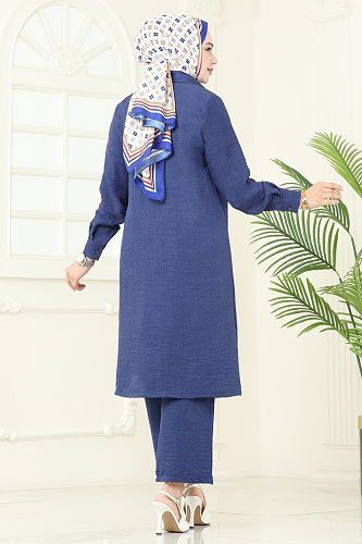 moda selvim Combined 3128HBS856 Dark Indigo - Thumbnail