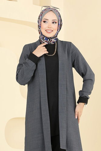 moda selvim Combined 3129HBS856 Anthracite & Black - Thumbnail