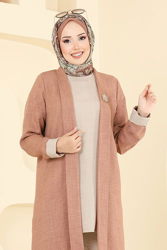 moda selvim Combined 3129HBS856 Latte & Stone - Thumbnail