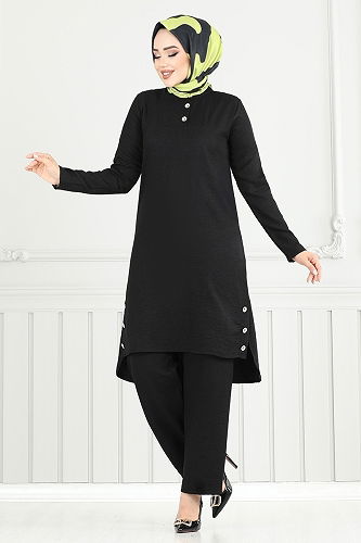 moda selvim Combined 3130HBS932-M Black - Thumbnail