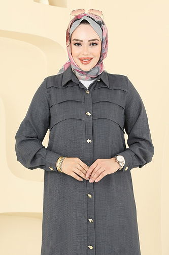 moda selvim Combined 3158HBS856 Anthracite - Thumbnail