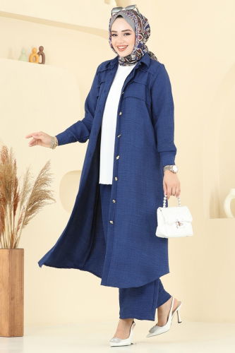 H.B.S. - طقم كحلي 3158HBS856