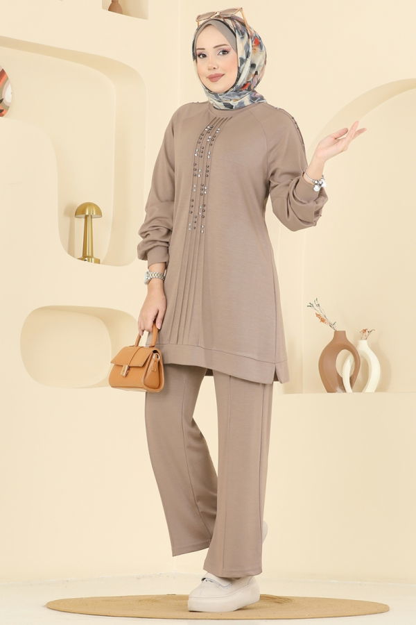 Modaselvim الاطقم طقم بيج 3192HBS856