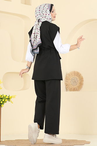 moda selvim Combined 3207HBS856 Black - Thumbnail