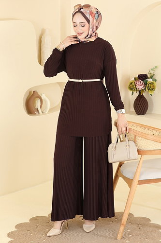 moda selvim Combined 320BO429 Brown - Thumbnail