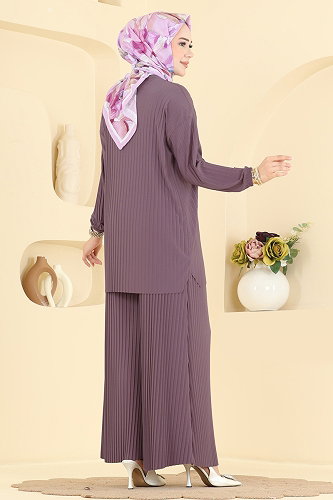 moda selvim Combined 320BO429 Dark Lilac - Thumbnail