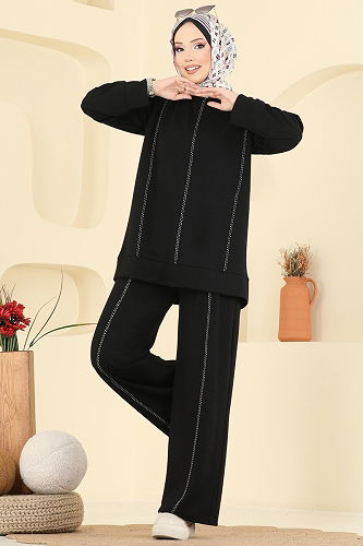 moda selvim Combined 3216HBS856 Black - Thumbnail