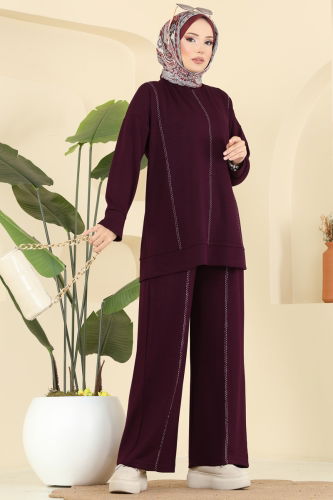 H.B.S. - طقم خمري 3216HBS856