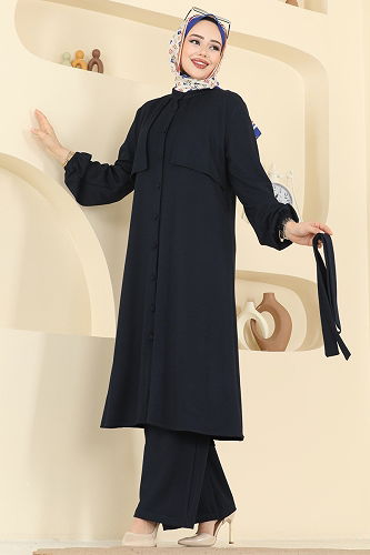 moda selvim Combined 322ASN888 Navy Blue - Thumbnail