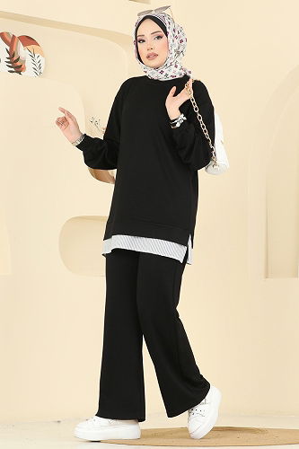 moda selvim Combined 3246HBS856 Black - Thumbnail