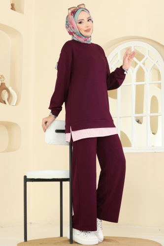 H.B.S. - Combined 3246HBS856 Burgundy