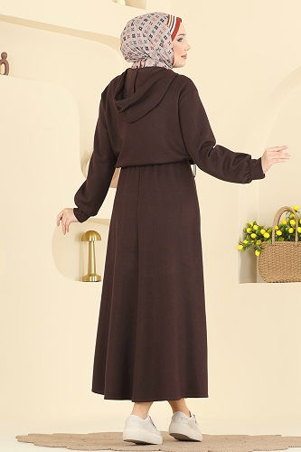 moda selvim Combined 3248HBS856 Brown - Thumbnail