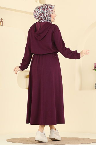 moda selvim Combined 3248HBS856 Dark Damson - Thumbnail