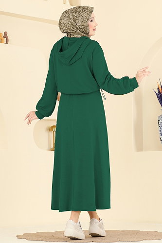 moda selvim طقم زيتي 3248HBS856 - Thumbnail