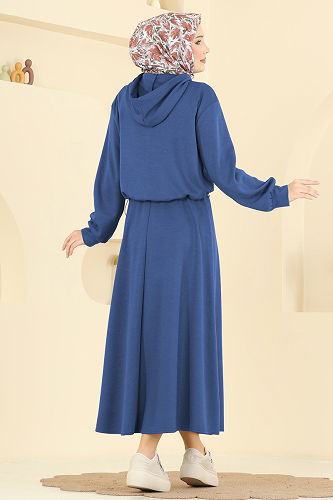 moda selvim Combined 3248HBS856 Indigo - Thumbnail