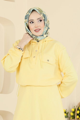 moda selvim Combined 3248HBS856 Yellow - Thumbnail