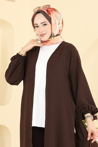 moda selvim Combined 3248MP806 Brown - Thumbnail