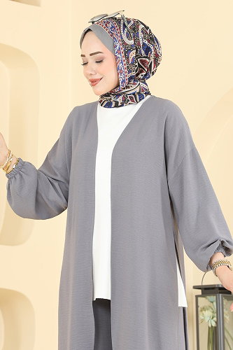 moda selvim Combined 3248MP806 Gray - Thumbnail