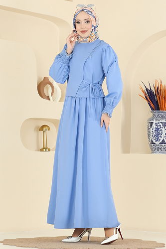 moda selvim Combined 324ASN888 Baby Blue - Thumbnail