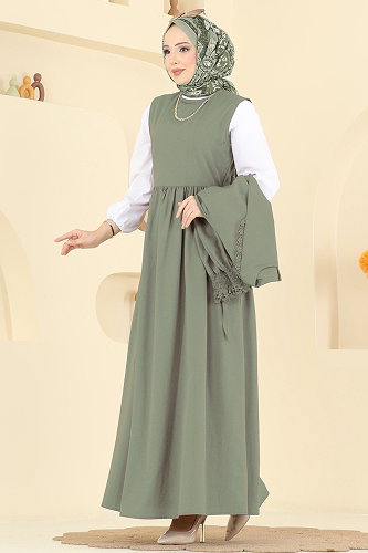 moda selvim Combined 324ASN888 Light Khaki - Thumbnail
