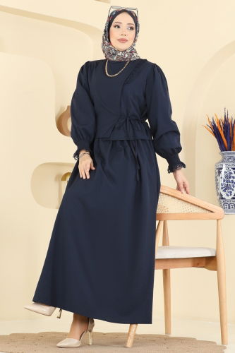 A.S.N. - Combined 324ASN888 Navy Blue