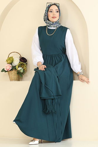 moda selvim طقم بترولي 324ASN888 - Thumbnail