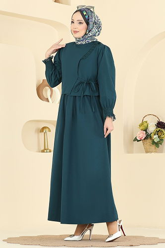 moda selvim طقم بترولي 324ASN888 - Thumbnail