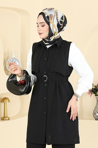 moda selvim Combined 3254HBS856 Black - Thumbnail