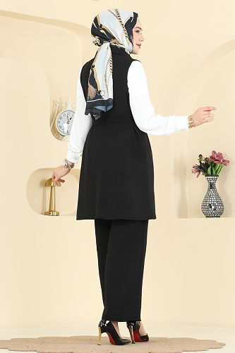 moda selvim Combined 3254HBS856 Black - Thumbnail