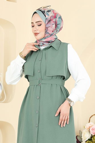 moda selvim Combined 3254HBS856 Dark Mint - Thumbnail