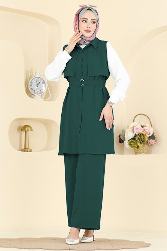 moda selvim Combined 3254HBS856 Emerald - Thumbnail