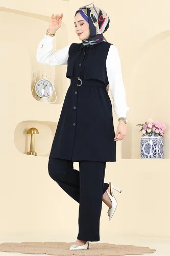 moda selvim Combined 3254HBS856 Navy Blue - Thumbnail