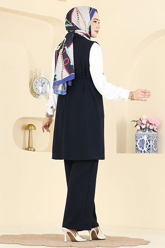 moda selvim Combined 3254HBS856 Navy Blue - Thumbnail