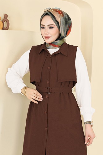 moda selvim Combined 3254HBS856 Tan - Thumbnail