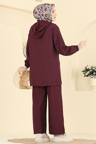 moda selvim Combined 3257HBS856 Damson - Thumbnail