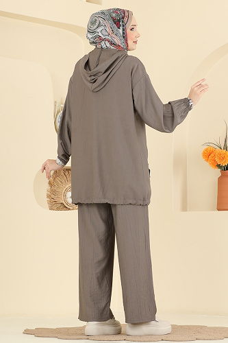 moda selvim طقم ترابي 3257HBS856 - Thumbnail