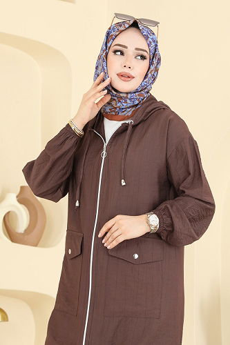 moda selvim Combined 3258HBS856 Brown - Thumbnail