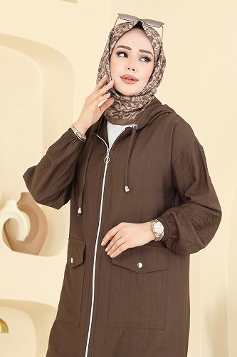 moda selvim طقم بني فاتح 3258HBS856 - Thumbnail