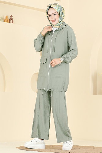 moda selvim Combined 3258HBS856 Mint - Thumbnail