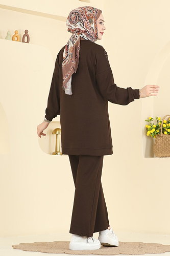 moda selvim Combined 3265HBS856 Bitter Brown - Thumbnail