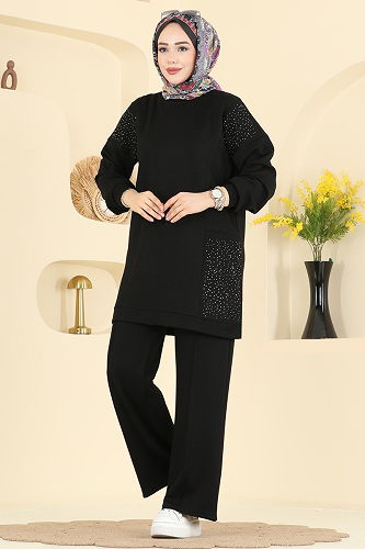 moda selvim Combined 3265HBS856 Black - Thumbnail