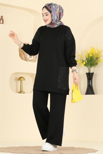 H.B.S. - طقم أسود 3265HBS856