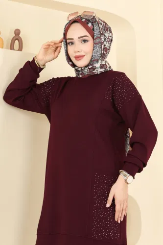 H.B.S. - Combined 3265HBS856 Burgundy